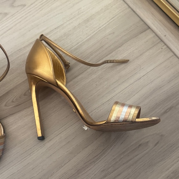 Gucci Metallic Gold Women's Heels - Picture 8 of 9